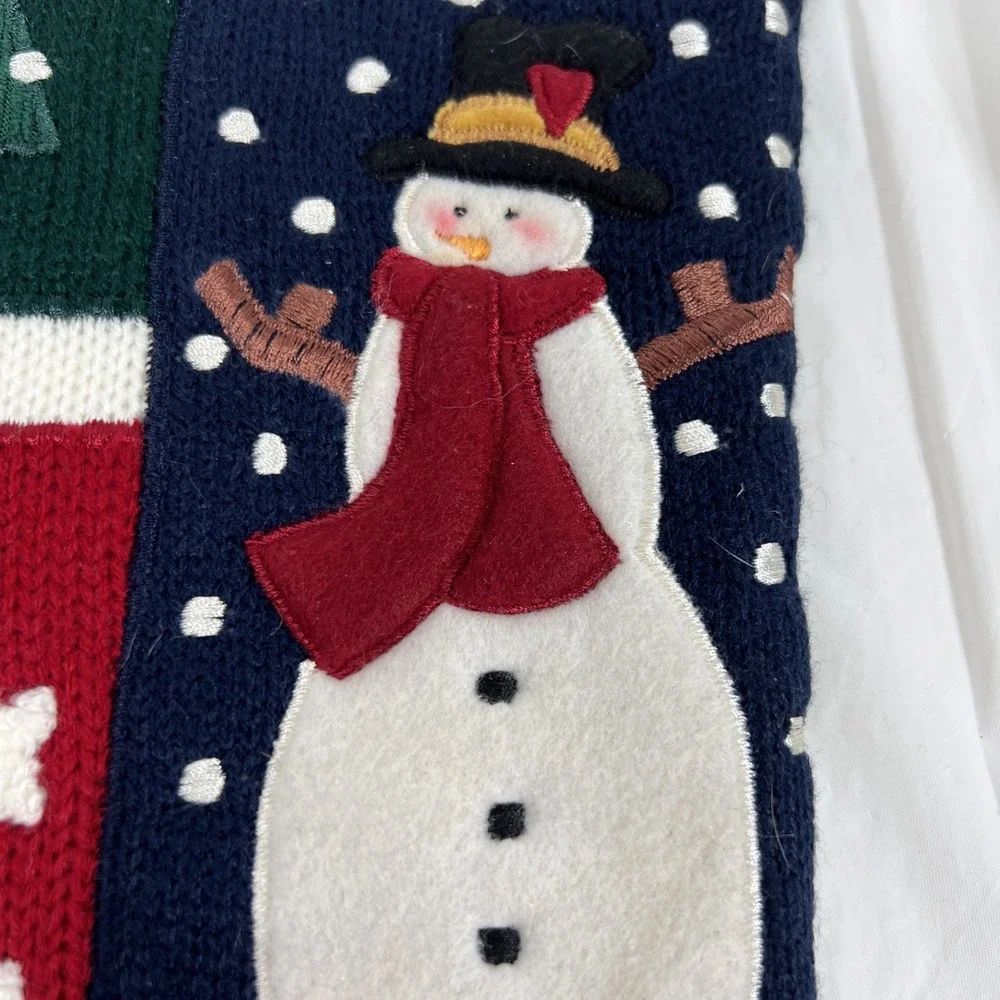 2004 Prima Creations Snowman Christmas Stocking 17